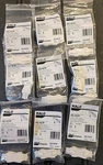 New Lot Of 9 Halo Led Undercabinet HU107P Male-to-male Connectors White. Fixed Price $29.95.