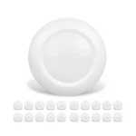 20 Packs 6 Inch Led Low Profile Recessed & Surface Mount Disk Light, Round, 1.... Fixed Price $151.29.