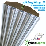 88W 5000K 4FT Garage Shop Troffer Fixture With 22W Led T8 Tube Lights. Fixed Price $152.00.