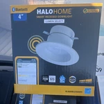 Halo Home 4" Smart Led Recessed Downlight Bluetooth Dimmable White RL4099BLE40A. Fixed Price $14.31.