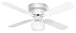 Litex CC42WW4L Celeste Collection 42-INCH Ceiling Fan With Five Reversible Wh.... Fixed Price $99.15.