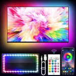Kantutoe Led Lights For Tv, 16.4FT Backlight 45-75 Inch Tvs, Rgb. Fixed Price $16.99.