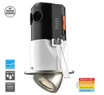 Commercial Electric 1-PACK 3" Led Gimbal Recessed Downlight 2700K-5000K Brushed. Fixed Price $13.48.