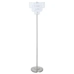 Coaster Anya 61-INCH Hanging Crystal Metal Floor Lamp Chrome 920067. Fixed Price $139.99.