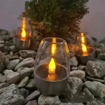 Led Solar Candles Light Flameless Rechargeable Night For Wedding Party Gar. Fixed Price $21.99.