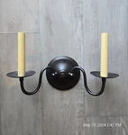 Framburg 9222 Jamestown 2-LIGHT Sconce In Mahogany Bronze.. Fixed Price $129.00.