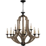 Craftmade 35112-WP Winton Chandelier Weathered Pine. Fixed Price $1258.00.