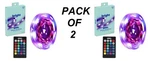 Pack Of 2 Onn. Multicolor Led Light Strip With Remote Control 10'. Fixed Price $9.49.