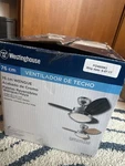 Westinghouse Wengue 30-INCH Indoor Ceiling Fan With Dimmable Led Light Fixture. Fixed Price $90.00.