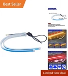 Durable 2PCS 12.59-INCH Dual Color Led Strip Lights Waterproof & Easy Install. Fixed Price $6.99.