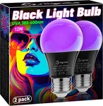 2PACK Led Black Light Uv Bulb Glow In The Dark Neon New. Fixed Price $16.99.