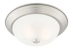 Designers Fountain 1257M-W Decorative Flushmount Light 13"W Grey. Fixed Price $41.50.