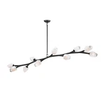Black Led Pendant From The Blossom Collection. Fixed Price $968.00.