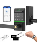 Mypin Smart Door With Handle, App Control, Biometric, 7 Ways To Unlock. Fixed Price $30.00.