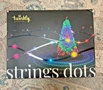 Twinkly Strings & Dots Smart Lights - Wifi App Controlled Rgb Nib Gen Ii. Fixed Price $129.95.