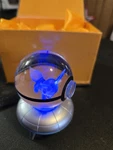 Sjqwzry- The Crystal Ball -pikachu- Multi Color Night Light-new. Fixed Price $10.00.
