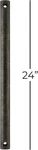 Emerson CFDR2VS Kathy Ireland Home Ceiling Fan Downrod, 24 Inch, Vintage Steel. Fixed Price $25.00.