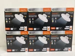 Commercial Electric 5IN./6IN Smart Led Recessed Light Trim 1005733091 (lot Of 6). Fixed Price $59.99.