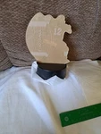 3D Optical Illusion Night Light - 7 Led Color Changing Lamp Football And Player. Fixed Price $12.99.