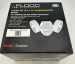 Rab Lighting SMSLES2X13W - Led Motion Sensor Floodlight 5000K White. Fixed Price $90.00.
