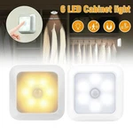 2 Led Motion Sensor Night Light Wireless Wall Cabinet Stair Lamp Battery. Fixed Price $12.28.