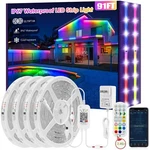 91FT IP67 Rgb+ic Outdoor Led Waterproof Strips With Rf.... Fixed Price $65.19.