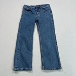 Carhartt Boys Blue Straight Leg Denim Jeans Size BD8374-B. Fixed Price $24.99.