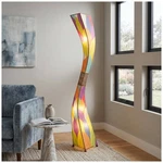 Eangee Flow 72" High Multi-color Cocoa Leaves Giant Tower Floor Lamp. Fixed Price $578.00.