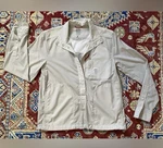 Topo Designs Light Grey Utility Tech Pullover Upf Ripstop Windbreaker Small. Fixed Price $15.00.