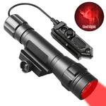 1200LM Red Led Flashlight Torch Hunting 20MM Rail For Night W/ Switch. Fixed Price $19.99.