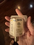 Ikea Sparsam Bulb Watt E17 Light New Model 800.876.69 Spec 21633. Fixed Price $15.00.