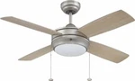 Ellington LAV44BP4LK, Laval Brushed Pewter 44" Ceiling Fan With Light. Fixed Price $212.01.