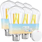 Matter Smart Light Bulb, ST19(58) Edison Bulbs With Remote Control Work. Fixed Price $99.99.