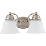 Nuvo Lighting 60/3265 Empire Bathroom Vanity Brushed Nickel. Fixed Price $71.99.