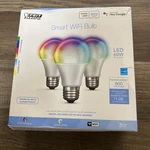 C4 Feit Electric OM60/RGBW/CA/AG/3 Watt Equivalent Wifi Color Changing/k. Fixed Price $26.60.
