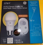 Ge Cync Smart Bulb And Motion Sensor Voice Assistant Hub In (93129088). Fixed Price $12.01.