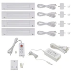 Lightkiwi S3003 Lilium 6" Warm White Led Under Cabinet Lighting - 4 Panel Kit. Fixed Price $68.62.
