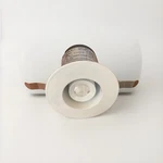 Wac Lighting Ledme Mini Rnd Rcsd Adj. Task 2700K Soft, White HR-LED232R-27-WT. Fixed Price $47.00.