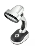 Se FL89012L 12-LED Lamp With Adjustable Pivoting Neck, Black/silver. Fixed Price $15.00.
