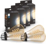 Philips Hue Filament ST23 Smart Bulb 4 Pack White. Fixed Price $382.99.