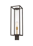 Z-lite 584PHBR-DBZ-OBS One Light Outdoor Post Mount Dunbroch Deep Bronze. Fixed Price $224.40.