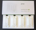 Gosund SW2 Smart Voice Control Wifi Dimmer Switch W/ Google And Alexa, 4 Pack. Fixed Price $39.99.