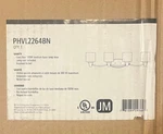 Park Harbor PHVL2264BN Eastover 4-LIGHT Vanity Fixture 32" Brushed Nickel New. Fixed Price $57.00.