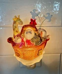Open Box Nicholas Square Noah's Ark Night Light Christmas. Fixed Price $23.00.