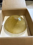 Amber Glass Light Fixture By Maxim. Fixed Price $24.00.