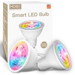 Moes Zigbee GU10 Smart Led Light Bulbs Rgb Dimmable 2200-6500K Alexa Google App. Fixed Price $11.89.