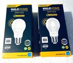 Lot Of (2) - Halo Home Smart Bulbs (HHA19089BLE40A), 806 Lumens, 60W Equivalent. Fixed Price $49.95.