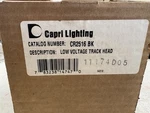 Philips Capri Lighting CR2516 Bk Mini Tapered Low Voltage Track Head New 515A1A. Fixed Price $40.00.