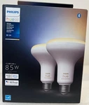 Philips Hue BR30 85W E26 Smart Led Tunable White Ambiance Light Bulb- Pack. Fixed Price $43.98.