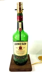 Handmade Jameson Whiskey Large Liquor Bottle Table Lamp Bar Lounge Desk Light. Fixed Price $49.99.